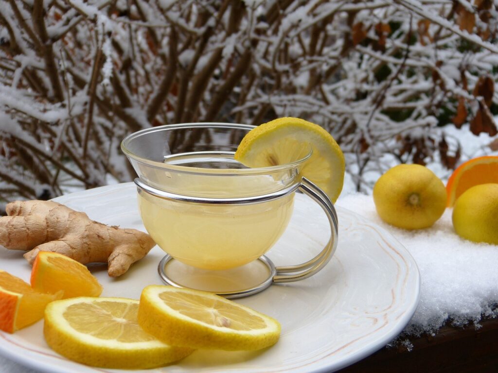 ginger, hot lemon, tea, lemon, nature, snow, juice, cold, defense, health, immune system, vitamins, healthy, flu, winter, prevent, ginger, ginger, ginger, ginger, tea, tea, tea, lemon, lemon, lemon, lemon, health, health, health, health, health, immune system, flu