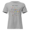 ABC’s of Wellness Tee – Relaxed Fit for Women