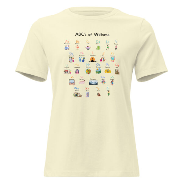 womens-relaxed-t-shirt-citron-front-680702cf5175e ABC’s of Wellness Tee – Relaxed Fit for Women