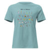 ABC’s of Wellness Tee – Relaxed Fit for Women