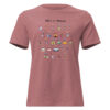 ABC’s of Wellness Tee – Relaxed Fit for Women