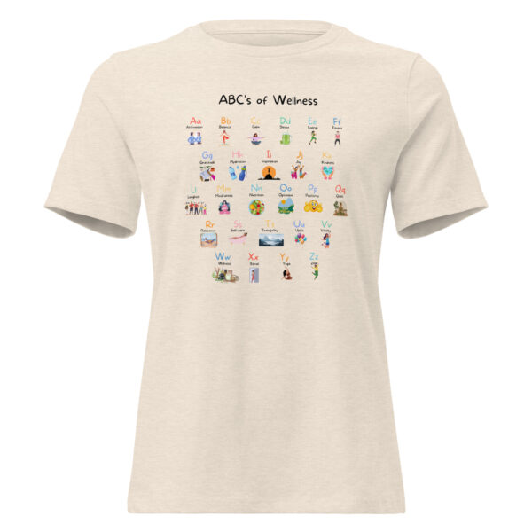 womens-relaxed-t-shirt-heather-prism-natural-front-680702cf4e361 ABC’s of Wellness Tee – Relaxed Fit for Women