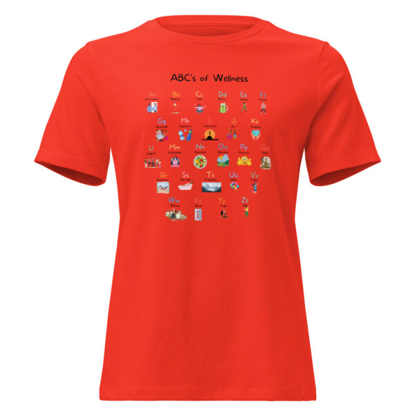 womens-relaxed-t-shirt-poppy-front-680702cf3e824 ABC’s of Wellness Tee – Relaxed Fit for Women
