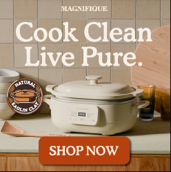 clay pot oven sitting on a kitchen countertop