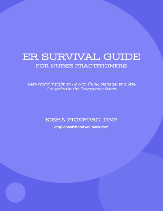 ER Survival Guide for Nurse Practitioners | An Ample Health & Wellness Digital Download